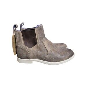 NWT Bed Stu Boots Mens Size 9.5 Taupe Suede Rustic Vasari Pull On Casual Ankle